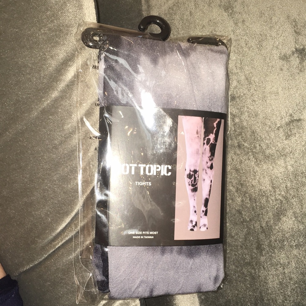 Hot topic ombré tye dye tights